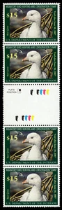 RW73 — 2006 Ross' goese, vertical strip of 4 from press sheet - Picture 1 of 2