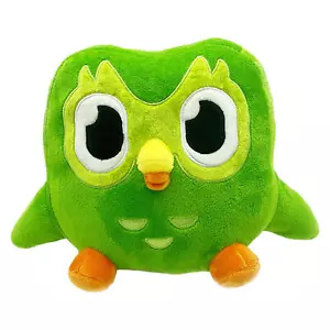 Green Duolingo Plushie Duo 10 Year Anniversary Owl Gift For Kids Doll Plush - Foto 1 di 12