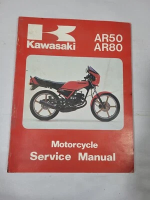 1981-1982 Kawasaki AR50, AR80 OEM магазин сервис ремонт руководство - Изображение 1 из 2