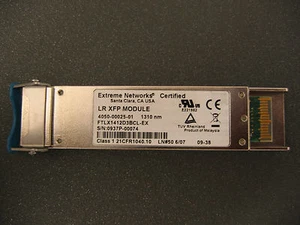 Extreme Networks LR XFP Module 10GBIT 1310nm PN 4050-00025-01 - Picture 1 of 1