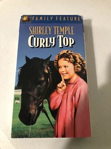 Curly Top VHS, 2001, Colorized / Slipsleeve Shirley Temple Movie Great Condition - Imagen 1 de 4