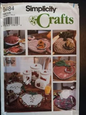 Simplicity 9484 Fruit Themed Placemats, Napkins, Coasters & More  Patterns - Image 1 of 2
