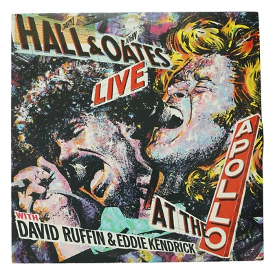 Hall & Oates Live at the Apollo LP RCA AFL1-7035 EX w/ Inner Sleeve VG Cover 198 Foto 1 de 4