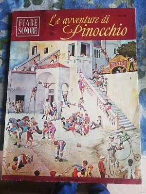 libro per bambini" Le Avventure Di Pinocchio "(Fiabe Sonore - Fabbri Editori)  - Immagine 1 di 4
