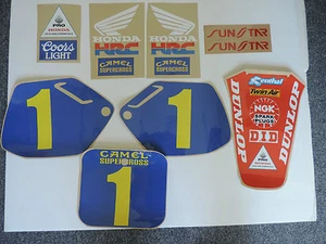 1990 HONDA CR 250 FACTORY REPLICA GRAPHIC KIT - Picture 1 of 1
