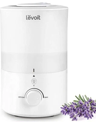 LEVOIT Humidifiers for Bedroom Large Room (3L Water Tank), Cool Mist for Home Wh - Image 1 of 4