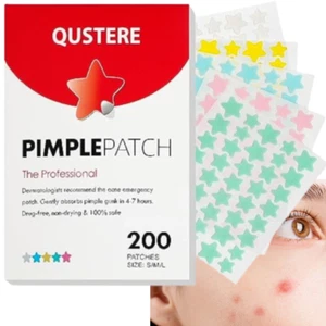 Pimple Patches for Face, Hydrocolloid Acne Patches,Cute Star Zit Covers Stickers - Picture 1 of 1