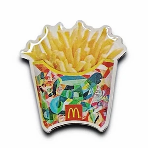 McDonald’s Fry Box Pin Mosley FIFA 2014 Brazil World Cup Canada Metal Lapel Pin - Picture 1 of 4