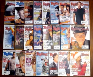 LOT OF 23 ROLLING STONE MAGAZINE COMPLETE 2006 FULL YEAR ISSUES 990 - 1015 - Picture 1 of 2