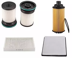 Diesel Fuel Air Oil Filters REF 52100212 For 16-21 GM Colorado 2.8L Diesel 4pc - Picture 1 of 6