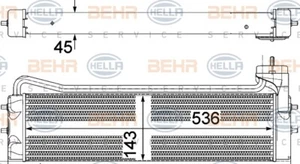 Mahle 8MO 376 756-711 OIL COOLER ENGINE FITS BMW 5 SERIES (E6 WHOLESALE PRICE - Picture 1 of 1