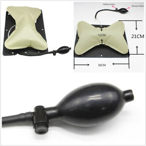 Car Seat Air Pressure Embedded Lumbar Airbag Comfortable Hand Pump Support Pad