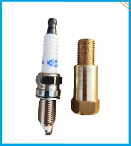 Adattatore Candela per Auto e Moto Prolunga con Passo da M12x1.25 in Ottone FIRE - Imagen 1 de 3
