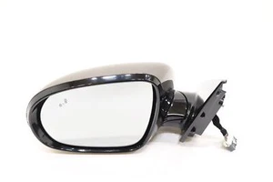 2019 - 2020 KIA SORENTO FRONT LEFT DOOR REAR VIEW MIRROR GLASS OEM BROWN_DRB - Picture 1 of 13