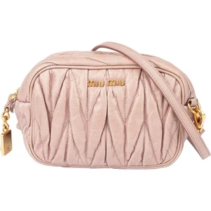 Miu Miu Quilted Leather Mini Crossbody Bag Tasche - Bild 1 von 12