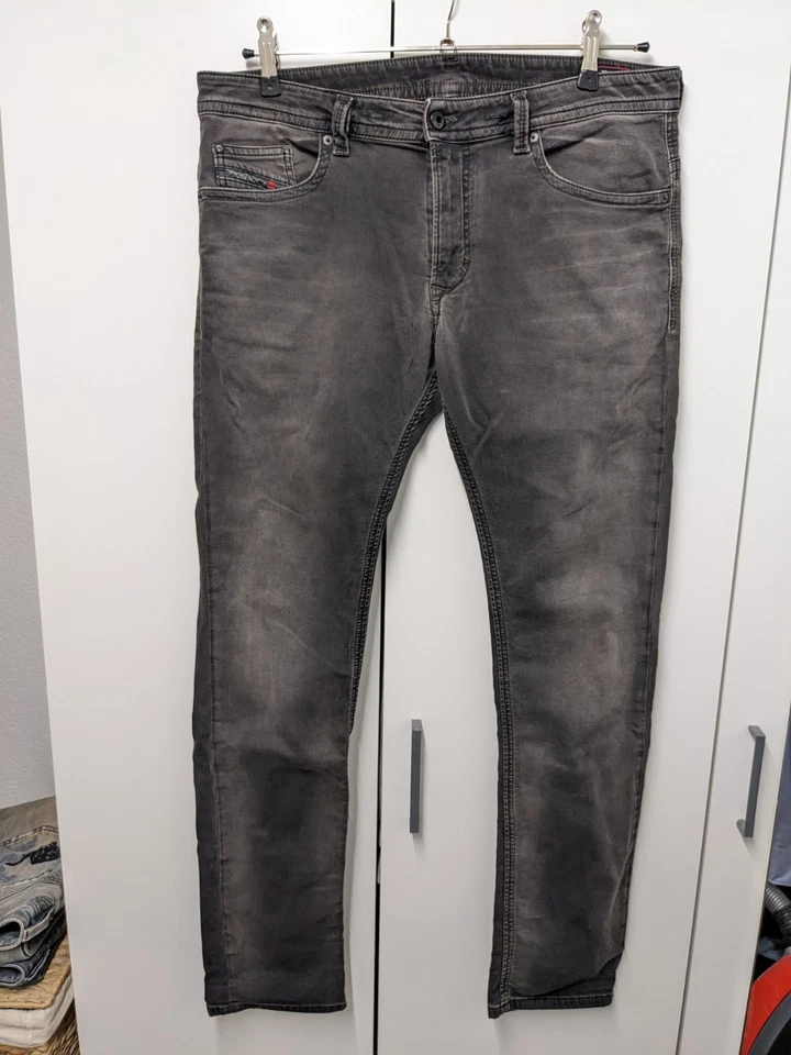 DIESEL JOGG JEANS THAVAR SP-NE W34 L32 848G_STRETCH seltenes Modell grau dark - Bild 1 von 4