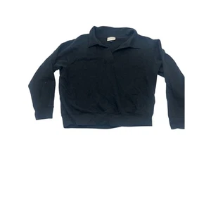 Universal Thread Black polo Sweatshirt Size Small - Picture 1 of 7