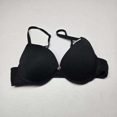 Sujetador para mujer Victoria's Secret ROSA 34B negro push up en todas partes Foto 1 de 4
