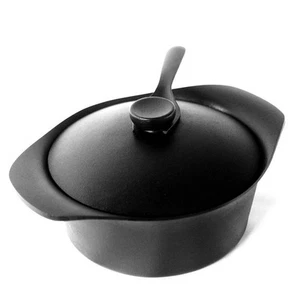 Sori Yanagi Nanbu ironware deep iron pot that combines simple design and high pr - Picture 1 of 8