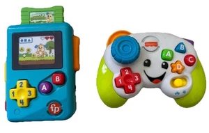 Fisher Price Laugh & Learn Lil' Gamer, Videospiel-Controller Babyspielzeug FUNKTIONIERT - Bild 1 von 5