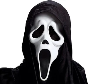 Ghost Face Killer Scream Mask for Halloween Costume Adult - Picture 1 of 5