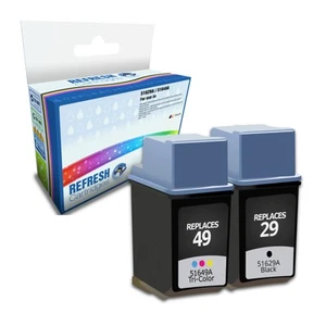 Wkłady odświeżające Basic Value Pack 1x # 24/1x # 49 atrament kompatybilny z drukarkami HP - Zdjęcie 1 z 10