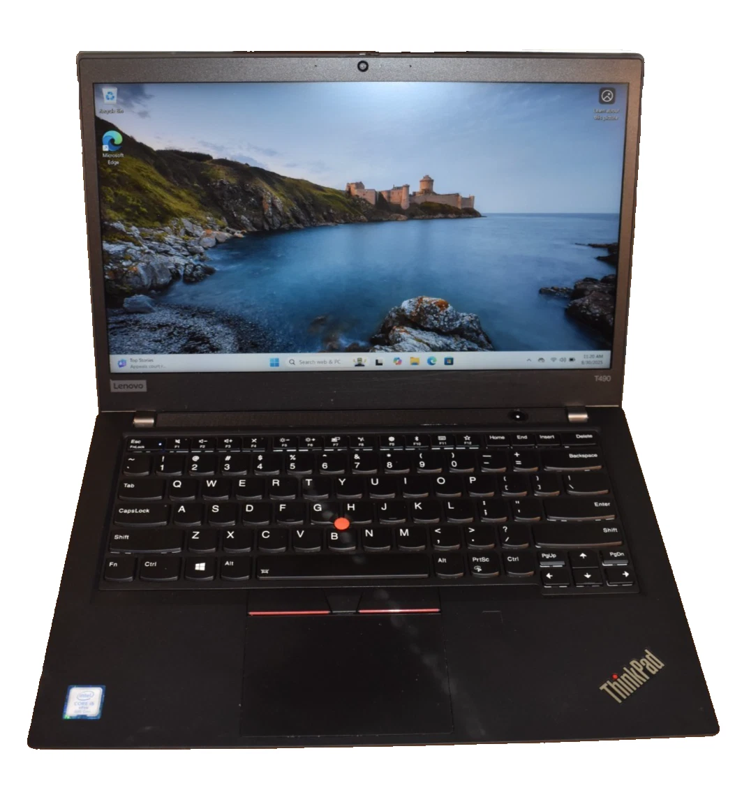 Lenovo Intel Core i7 8th Gen. PC Laptops & Netbooks 14-14.9 in