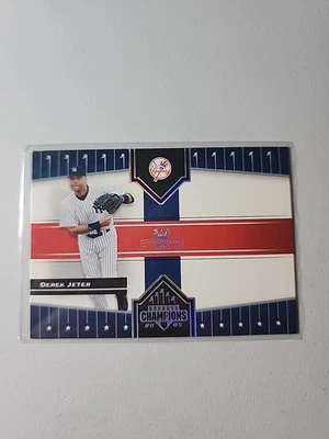 Derek Jeter 2005 Donruss Champions #445 Impressions New York Yankees - Image 1 of 2