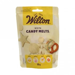 Candy Melts Buttons Cake Baking Moulding Dipping Drizzle Decoration WILTON 125g - Picture 1 of 40