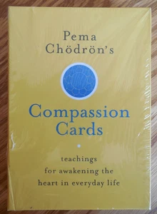 NEW/SEALED  Pema Chödrön's Compassion Cards: Teachings for Awakening the Heart - Picture 1 of 3
