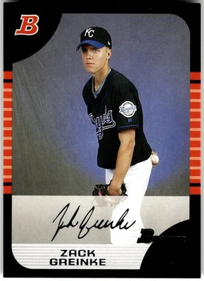 2005 Bowman #97 Zack Greinke - Image 1 of 2