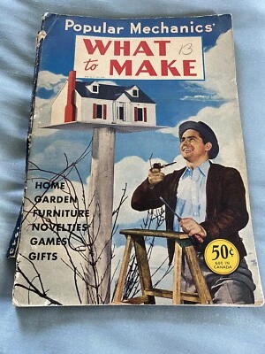 POPULAR MECHANICS WHAT TO MAKE MAGAZINE 1943 WW2 - Image 1 of 4