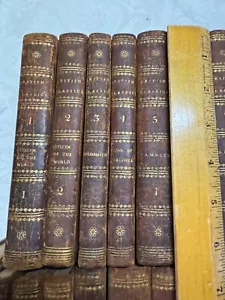 1802 Antique fine leather bound British Classics books 38 vol Philadelphia - Picture 1 of 10