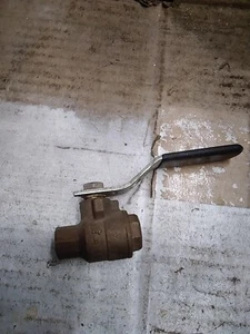 Nibco 1/4" Ball Valve 150SWP 600WOG - Picture 1 of 5