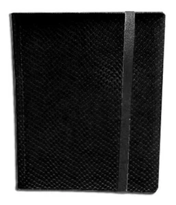 Caja de mazo Legion Events carpeta de 9 bolsillos - cuero de dragón anciano, negro - ¡NUEVO! - Imagen 1 de 1