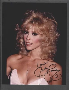 Judy Landers - Foto firmada autógrafo a color 8x10 - armada y peligrosa - Imagen 1 de 1