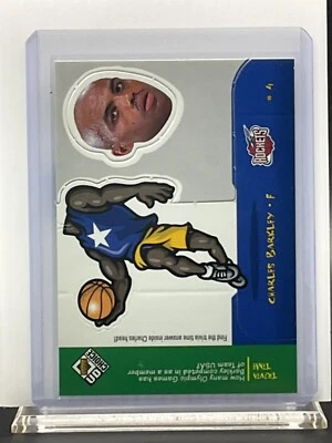 1998-99 UD Choice Mini Bobbing Heads Insert - Charles Barkley - Rockets - Image 1 of 2