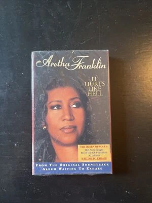 Sealed Aretha Franklin It Hurts Like He’ll Cassette Single  Foto 1 de 4