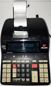 Calcolatrice da ufficio Vintage con stampa Olivetti Logos 912 - Imagen 1 de 3