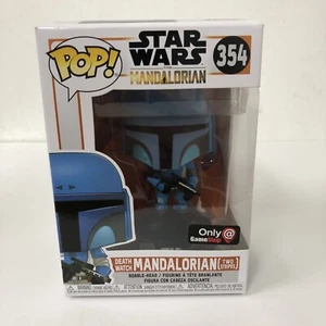 Funko Pop!  Death Watch Mandalorian (Two Stripes) Gamestop Exclusive #354 - Picture 1 of 6