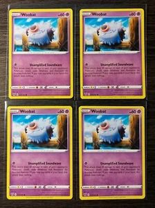 4x Woobat 073/185 Pokemon card Vivid Voltage common NM - Picture 1 of 1