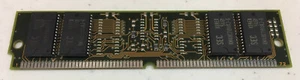 8MB SIMM RAM MODULE, SAMSUNG KMM5322104AU-6, 60NS, EDO, NON-PARITY, 72 PIN - Picture 1 of 2