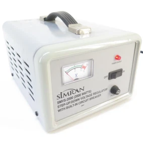 SIMRAN SMVS-2000 Watt Step Up/Down Voltage Regulator 120/220 Volt. - Picture 1 of 8