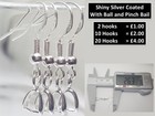 925 Stamped Silver Earring Hooks with Pinch Bail  DIY - Free Delivery