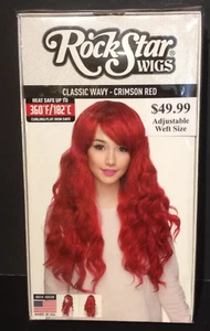 Rockstar Wig Cosplay Red Long Wavy Little Mermaid NEW Heat Style Safe ARIEL - Picture 1 of 4
