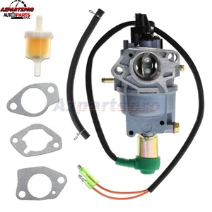 Carburetor & Solenoid for Honda EP5500 EP6500 EM3500 EM7000 EU6500 EN3500 EX3300 - Picture 1 of 11