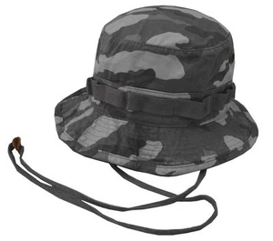 Sombrero cubo de camuflaje militar Rapiddominance con cordón de barbilla camuflaje urbano - Imagen 1 de 1