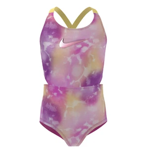 Nike Kids Cloud Cross-Back One Piece Swimsuit L10834 Size XS (6-8 YRS) - Picture 1 of 2