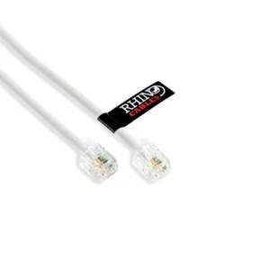 Câble RJ11 vers RJ11 - Extension modem téléphonique pour Internet BT Virgin et DSL - Photo 1/7