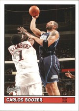 2005-06 Topps Bazooka Utah Jazz Basketball Card #3 Carlos Boozer